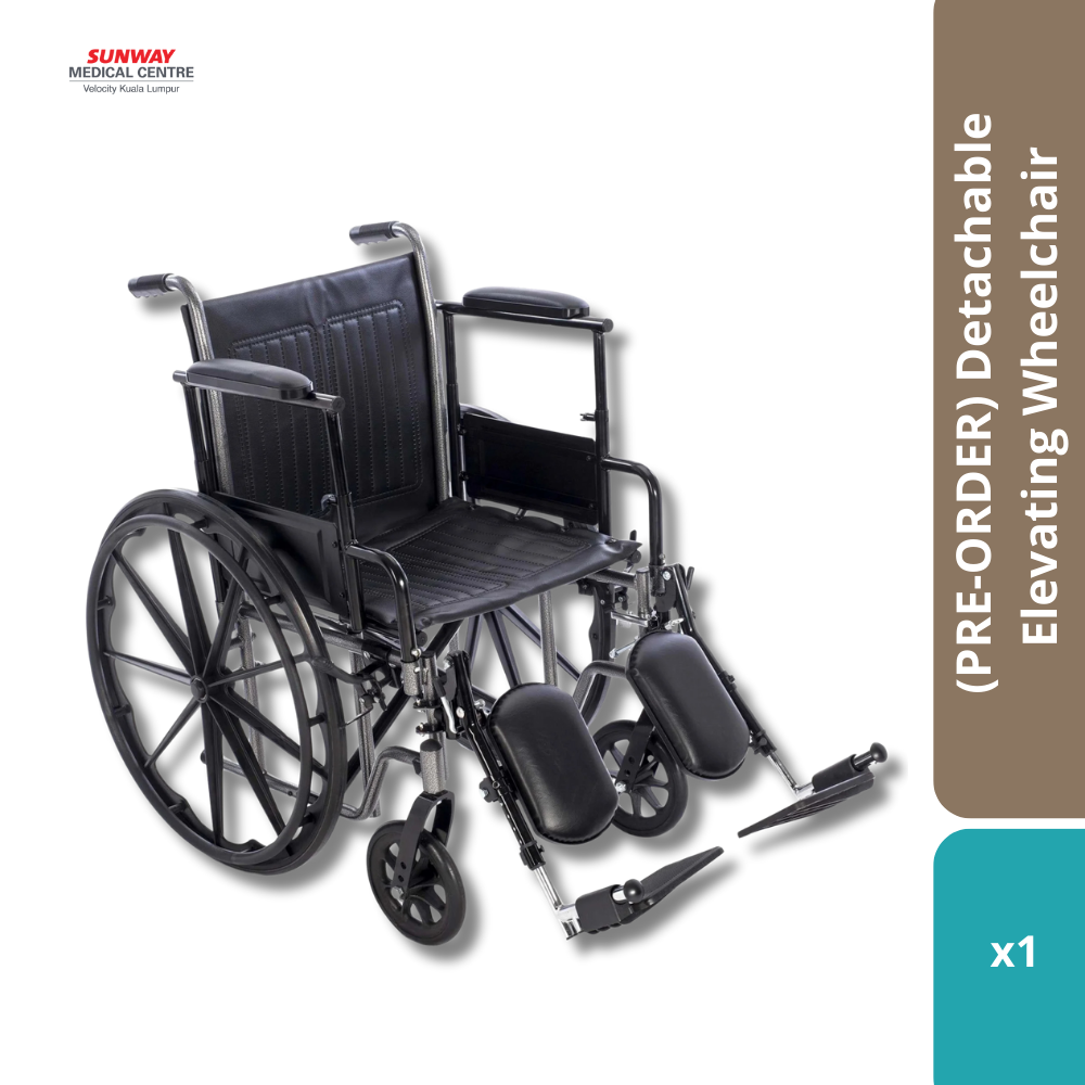 (PRE-ORDER) Detachable Elevating Wheelchair
