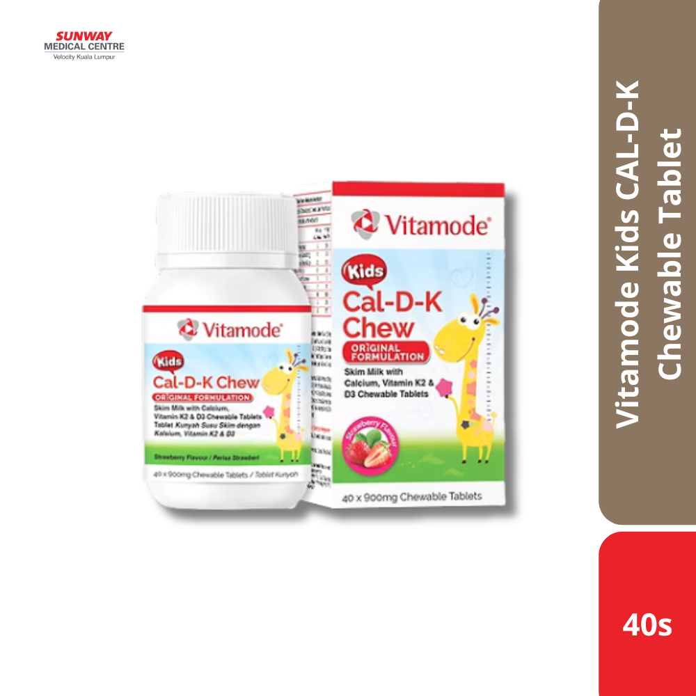 Vitamode Kids CAL-D-K Chewable Tablet 40s