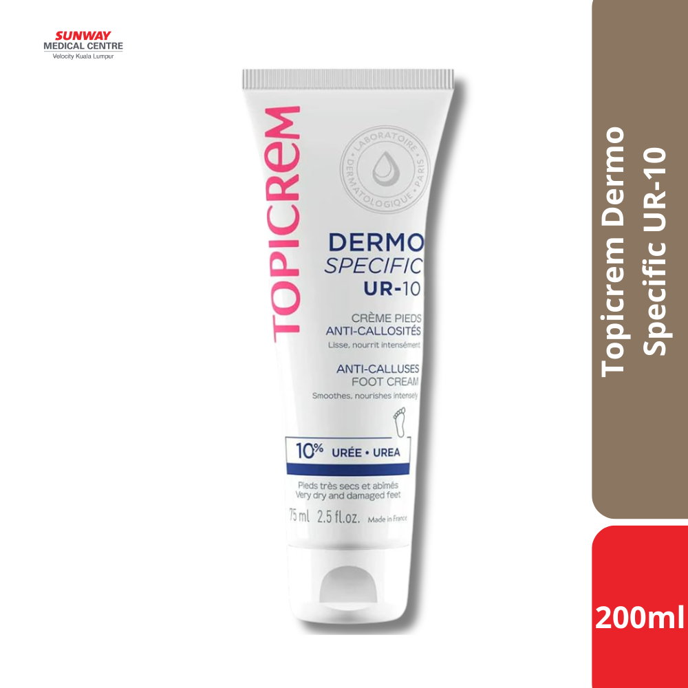 Topicrem Dermo Specific UR-10 Anti Roughness Smoothing Cream 200ml
